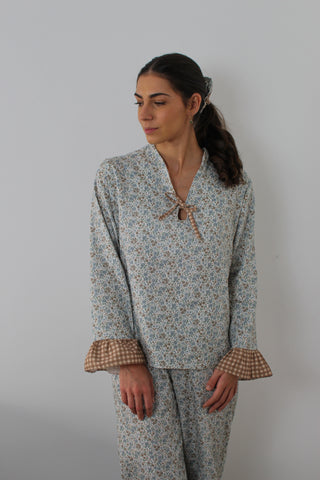 INNER PEACE PYJAMA BLOUSE