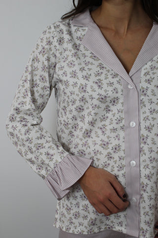 SLOW BLOOM PYJAMA + SCRUNCHIE