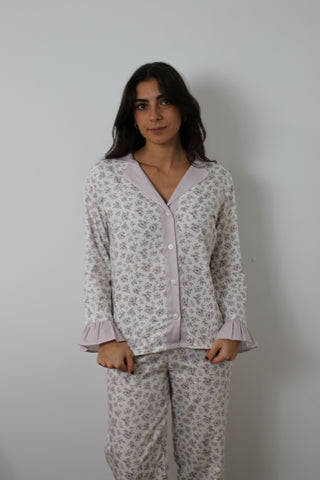 SLOW BLOOM PYJAMA + SCRUNCHIE