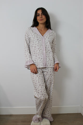 SLOW BLOOM PYJAMA + SCRUNCHIE